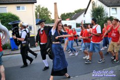Und unterwegs wurde nicht nur gesungen und geklatscht - Nein, auch sichtbar gut getanzt!