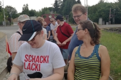 Und nachdem die Handschuhe für den nötigen Grip sorgten...