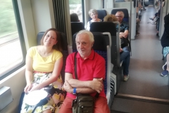 So wie Pia von unserem Ehrenmitglied Armin völlig eingenommen war! :-)