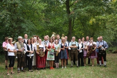 Zum Abschluss ein Gruppenbild - immer seriös!