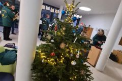 Der Tannenbaum war ebenso bereit...