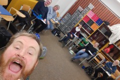Die Stimmung war deswegen so super, weil wir mit Spaß und guter Laune (also taunusmusikantisch) in absolut wertschätzender Atmosphäre mal ganz tief in eine andere Welt eingetaucht sind!