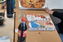 Jaaaaaaaaa, auch wenn das schöne, große Pizzen waren!