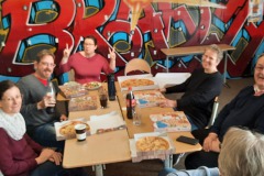 Die Stimmung in der Gruppe ist aber nicht nur wegen des Essens super! :-)