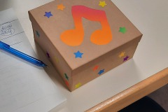 Beim Quiz gab es eine geheime Mystery-box zu gewinnen!