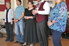 Der Vorstand eröffnete mit Freudenstrahlen die erste Runde der Feierlichkeiten im Jubiläumsjahr!