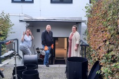 Daher gleich auch viele fleißige Helferleins.