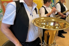 Selbst bei den Tubisten - Obwohl, die haben eigentlich auch alle Humor!