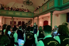 Und so sehen Sie aus, wenn sie sich bei 300 tollen Gästen bedanken!