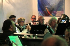 Die Tromepten waren ebenso auf "Hoch"-Touren...