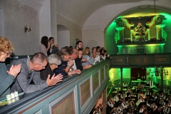 Oben von den Rängen gab es eine tolle Aussicht...