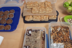 Und dann das Kuchen-Buffet...