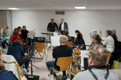 Zunächst wurde allgemein locker über den tollen verein gesprochen...